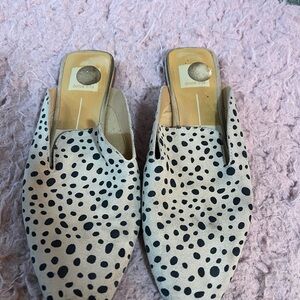 Dolce Vita Black and Cream Women's Shoes